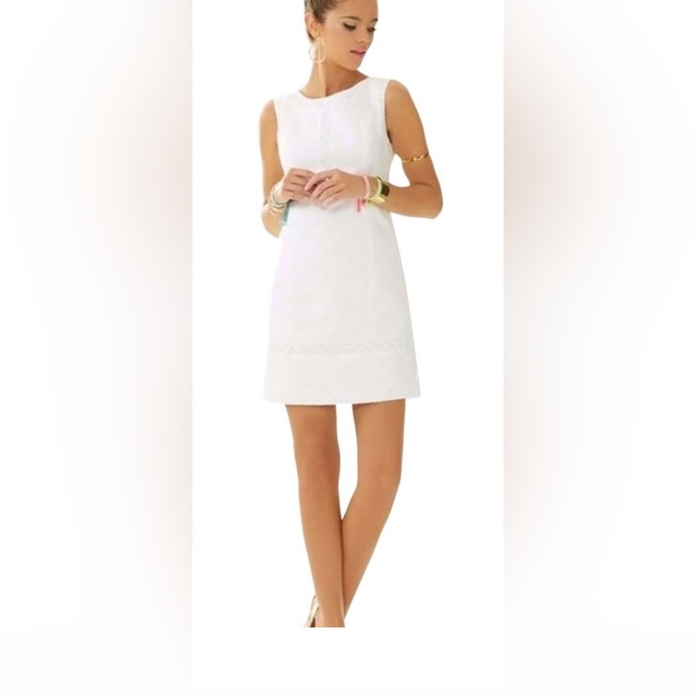 White Lilly Pulitzer Cocktail Dress